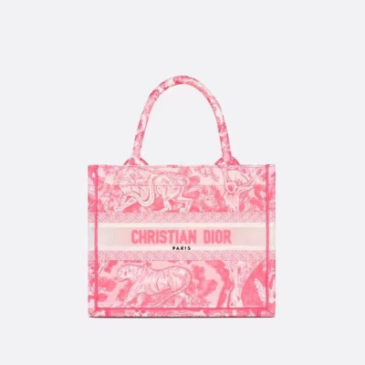 디올 여성 핑크 북토트 - Dior Womens Pink Book Tote - dib532x