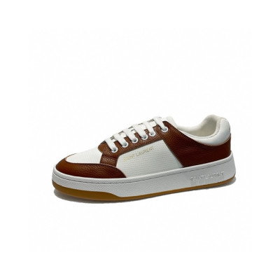 입생로랑 남/녀 브라운 스니커즈 - Saint Laurent Unisex Brown Sneakers - yss15x