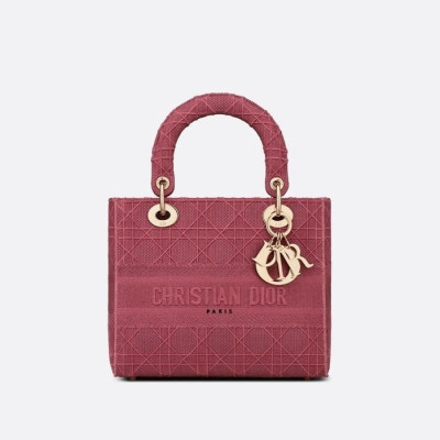 디올 여성 핑크 레이디 백 - Dior Womens Pink Lady Bag - dib637x