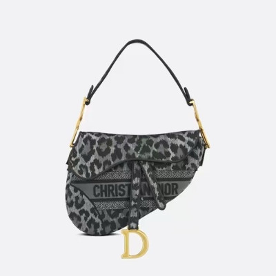 디올 여성 호피 새들백 - Dior Womens Mizza Saddle Bag - dib649x