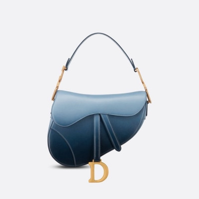 디올 여성 블루 새들백 - Dior Womens Blue Saddle Bag - dib650x