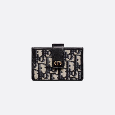 디올 여성 오블리크 카드 지갑 - Dior Womens Oblique Card Wallets - diw38x