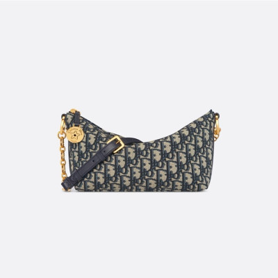 디올 여성 오블리크 스타 호보백 - Dior Womens Oblique Star Hobo Bag - dib877x