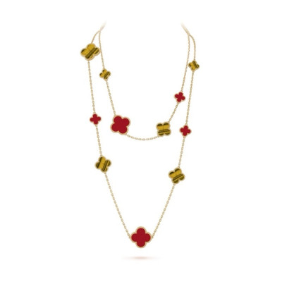 반클리프 아펠 여성 골드 목걸이 - Van Cleef&Arpels Womens Gold Necklace - acc1639x