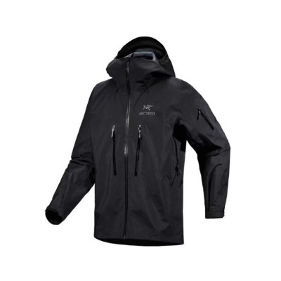 아크테릭스 남성 방풍 자켓 - Arcteryx Mens Black Jackets - arc208x