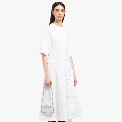 프라다 여성 미니 클레오 백 - Prada Womens White Cloe Bag - prb900x