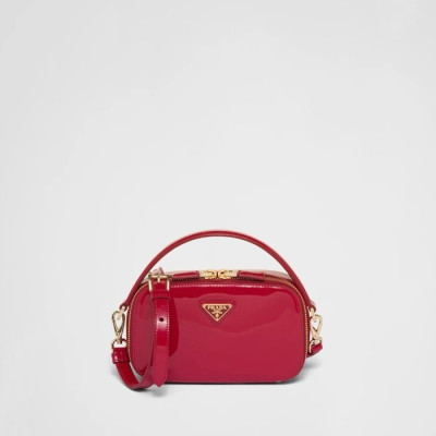 프라다 여성 미니 오데뜨 백 - Prada Womens Red Odette Bag - prb902x