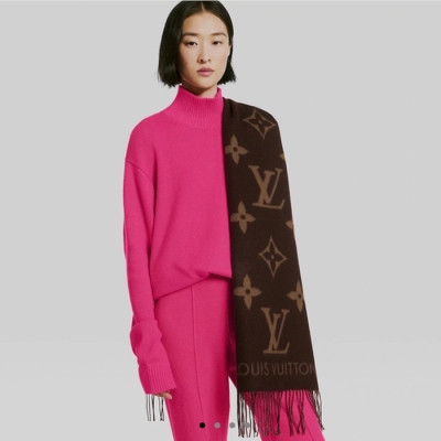 루이비통 여성 브라운 머플러 - Louis vuitton Womens Brown Muffler - acc1747x