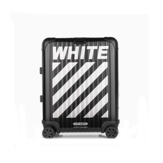 리모와 x 오프화이트 컬렉션 블랙 캐리어 -  Rimowa x Off-White Black Carrier - ric110x