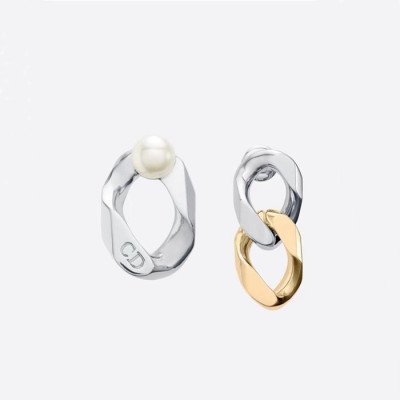 디올 여성 골드 이어링 - Dior Womens Gold Earring - acc1902x
