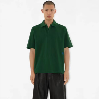 버버리 남성 그린 폴로 반팔티 - Burberry Mens Green Tshirts - buc286x