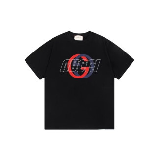 구찌 남성 블랙 반팔티 - Gucci Mens Black Tshirts - guc324x