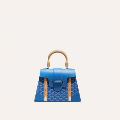 고야드 여성 블루 사이공 백 PM - Goyard Womens Saigon Bag - gob1161x