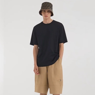 펜디 남성 블랙 티셔츠 - Fendi Mens Black Tshirts - fec216x