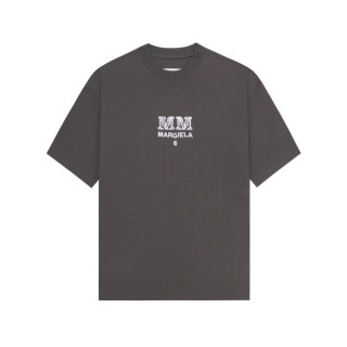 메종 마르지엘라 남/녀 그레이 티셔츠 - Maison Margiela Unisex Tshirts - mac317x