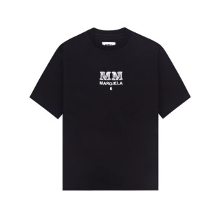 메종 마르지엘라 남/녀 블랙 티셔츠 - Maison Margiela Unisex Tshirts - mac318x