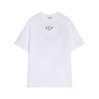 오프화이트 남성 화이트 티셔츠 - Off white Mens White Tshirts - ofc79x
