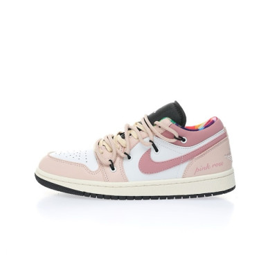 나이키 x Air Jordan 남/녀 핑크 스니커즈 - Nike Unisex Pink Sneakers - nis158x