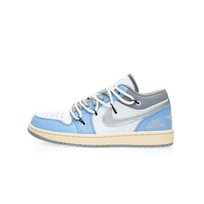 나이키 x Air Jordan 남/녀 블루 스니커즈 - Nike Unisex Blue Sneakers - nis165x