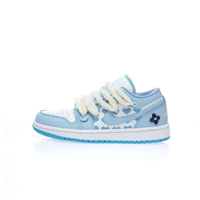 나이키 x Air Jordan 남/녀 블루 스니커즈 - Nike Unisex Blue Sneakers - nis170x