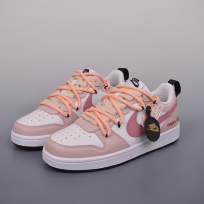 나이키 여성 핑크 스니커즈 - Nike Womens Pink Sneakers - nis197x