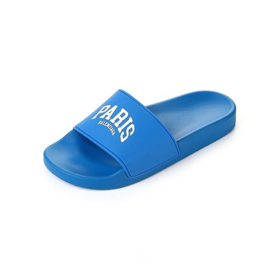 발렌시아가 남/녀 블루 슬리퍼 - Balenciaga Unisex Blue Slippers - bas223x
