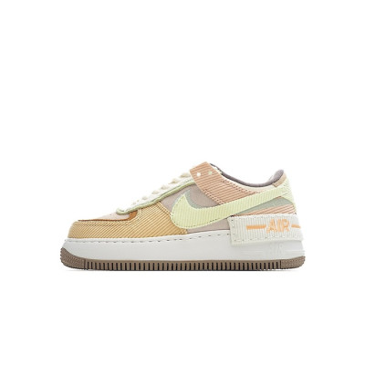 나이키 여성 옐로우 스니커즈 - Nike Air Force 1 Womens Sneakers - nis283x