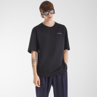 펜디 남성 블랙 티셔츠 - Fendi Mens Black Tshirts - fec223x