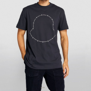 몽클레어 남성 블랙 티셔츠 - Moncler Mens Black Tshirts - moc200x
