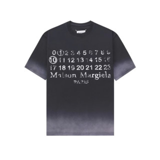 메종 마르지엘라 남/녀 그레이 티셔츠 - Maison Margiela Unisex Tshirts - mac324x