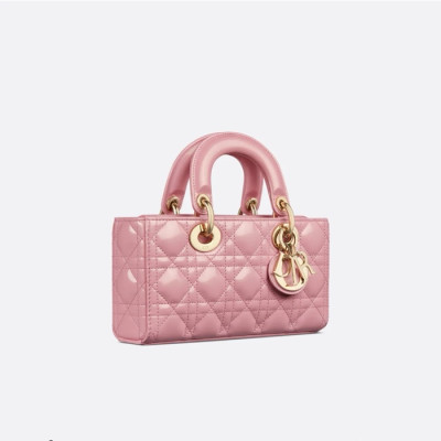 디올 여성 핑크 조디 백 - Dior Womens Pink D-Joy Bag - dib1585x