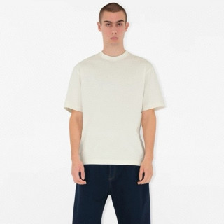 버버리 남성 화이트 반팔 티셔츠 - Burberry Mens White Tshirts - buc484x