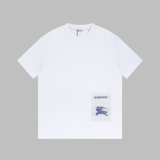 버버리 남성 화이트 반팔 티셔츠 - Burberry Mens White Tshirts - buc322x