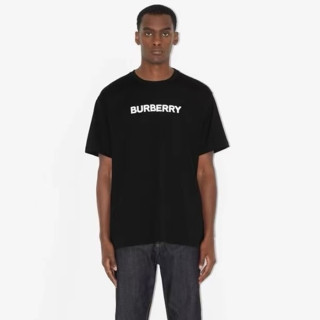 버버리 남성 블랙 티셔츠 - Burberry Mens Black Tshirts - buc329x