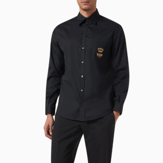 돌체앤가바나 남성 블랙 셔츠 - Dolce&Gabbana Mens Black Shirts - doc18x