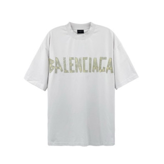 발렌시아가 남성 그레이 반팔 티셔츠 - Balenciaga Mens Gray Tshirts - bac583x