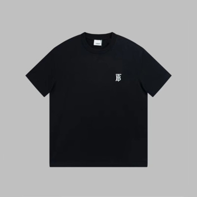 버버리 남성 블랙 반팔 티셔츠 - Burberry Mens Black Tshirts - buc331x