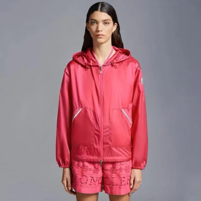 몽클레어 여성 핑크 자켓 - Moncler Womens Pink Jackets - moc617x