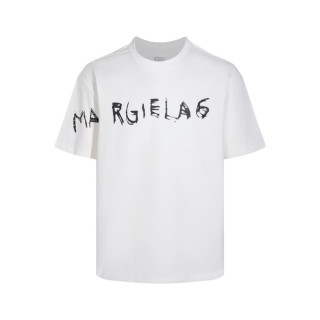 메종 마르지엘라 남/녀 화이트 반팔 티셔츠 - Maison Margiela Unisex White Tshirts - mac693x