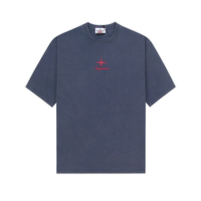스톤아일랜드 남성 네이비 반팔 티셔츠 - Stone Island Mens Navy Tshirts - stc785x