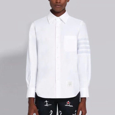 톰브라운 남성 화이트 셔츠 - Thom Browne Mens White Shirts - thc63x