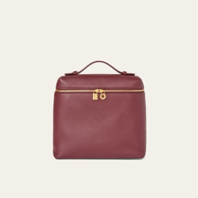 로로피아나 여성 버건디 백팩 - Loro Piana Womens Burgundy Backpack - lpb1990x