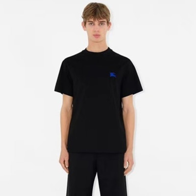 버버리 남성 블랙 반팔 티셔츠 - Burberry Mens Black Tshirts - buc336x