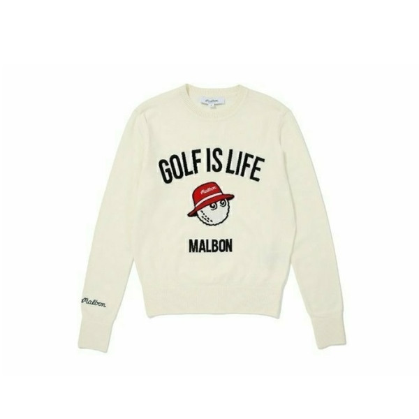 [MALBON] 말본 여성 Golf is Life 스웨터 - gol651x