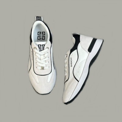 지방시 남성 화이트 스니커즈 - Givenchy Mens White Sneakers - gis679x