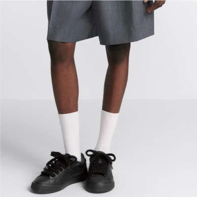 디올 남성 오블리크 블랙 스니커즈 - Dior Mens Oblique Sneakers - dis729x