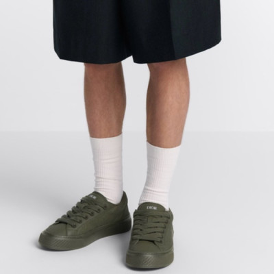 디올 남성 오블리크 카키 스니커즈 - Dior Mens Oblique Sneakers - dis741x