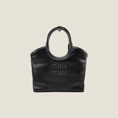 미우미우 여성 블랙 아이비 백 - Miumiu Womens Ivy Bag - mib2055x