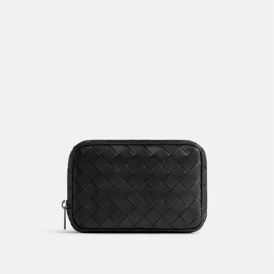 보테가베네타 남성 블랙 파우치 - Bottega Veneta Mens Black Pouch - bvb2075x