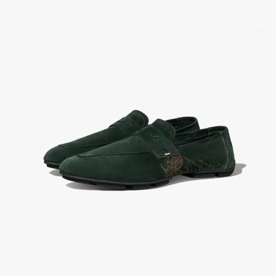 벨루티 남성 그린 로퍼 - Berluti Mens Green Loafer - bes936x